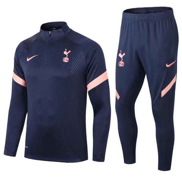 Tottenham Hotspur Dark Blue Sweatshirt training Kits with Trousers 2020/21